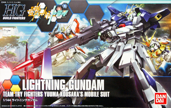 Bandai #20 Lightning Gundam 'Gundam Build Fighters Try', Bandai HGBF 1/144
