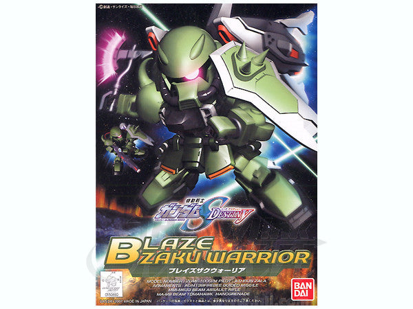 Bandai BB296 Blaze Zaku Warrior