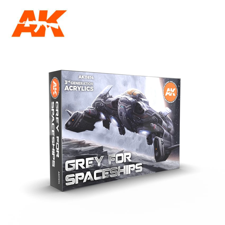 AK Interactive 3G Grey for Spaceships Set | 8435568308213