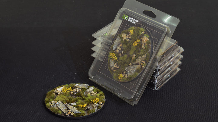Gamers Grass Battle Ready Bases - Highland - Oval 120mm (x1) | 738956788528