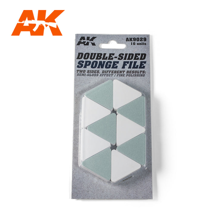 AK Interactive Double-Sided Sponge File | 8435568305304