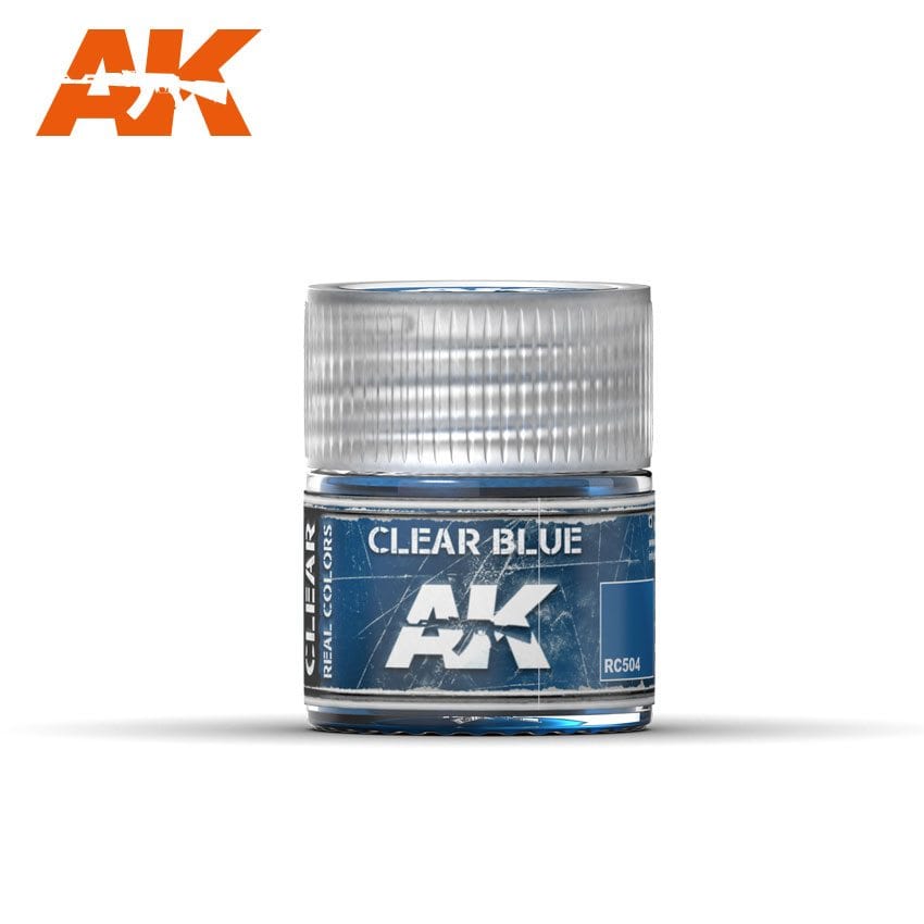 AK Interactive Real Colors Clear Blue 10ml | 8436564923578