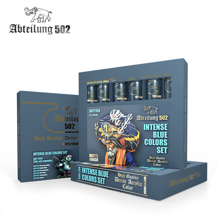 Abteilung502 Intense Blue Colors Set [Sale ends when item is out of stock] | 8435568309289