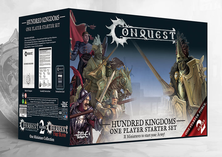 Conquest, Hundred Kingdoms - 1 player Starter Set (PBW6067) | 5213009015394
