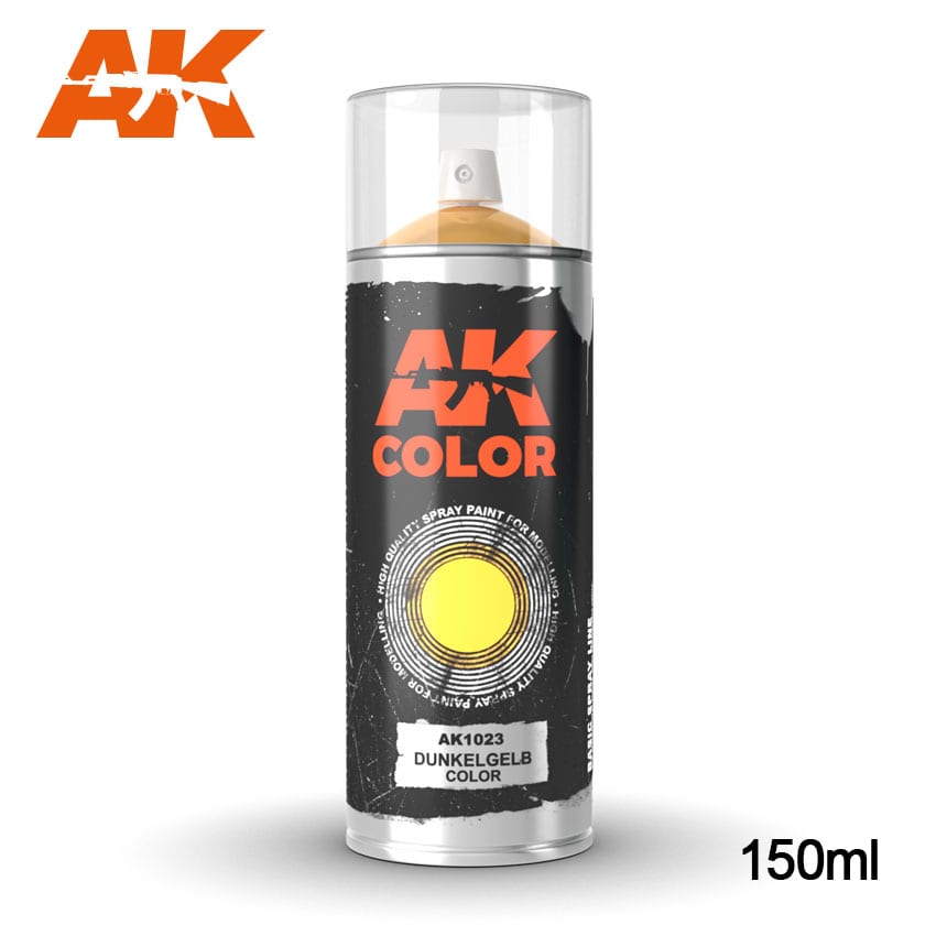 AK Interactive Dunkelgelb color - Spray 150ml | 8436564926463