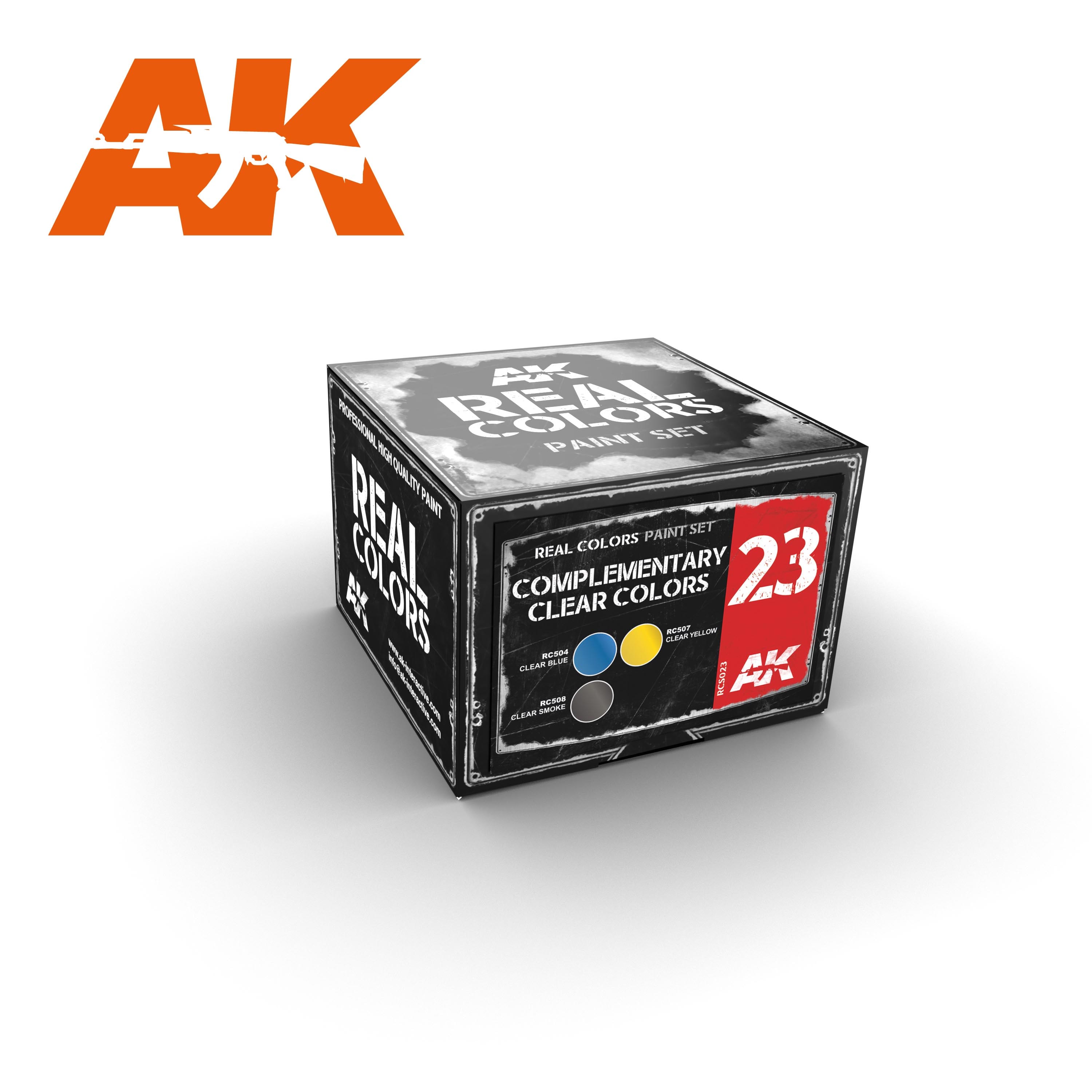 AK Interactive Real Colors Complementary Clear Colors | 8436564924889