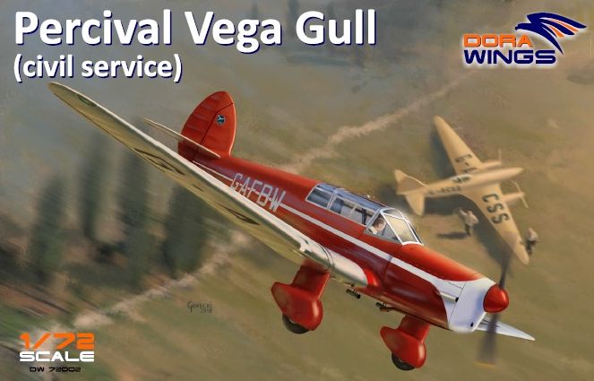 Dora Wings Percival Vega Gull (civil registration) | 4820237050038