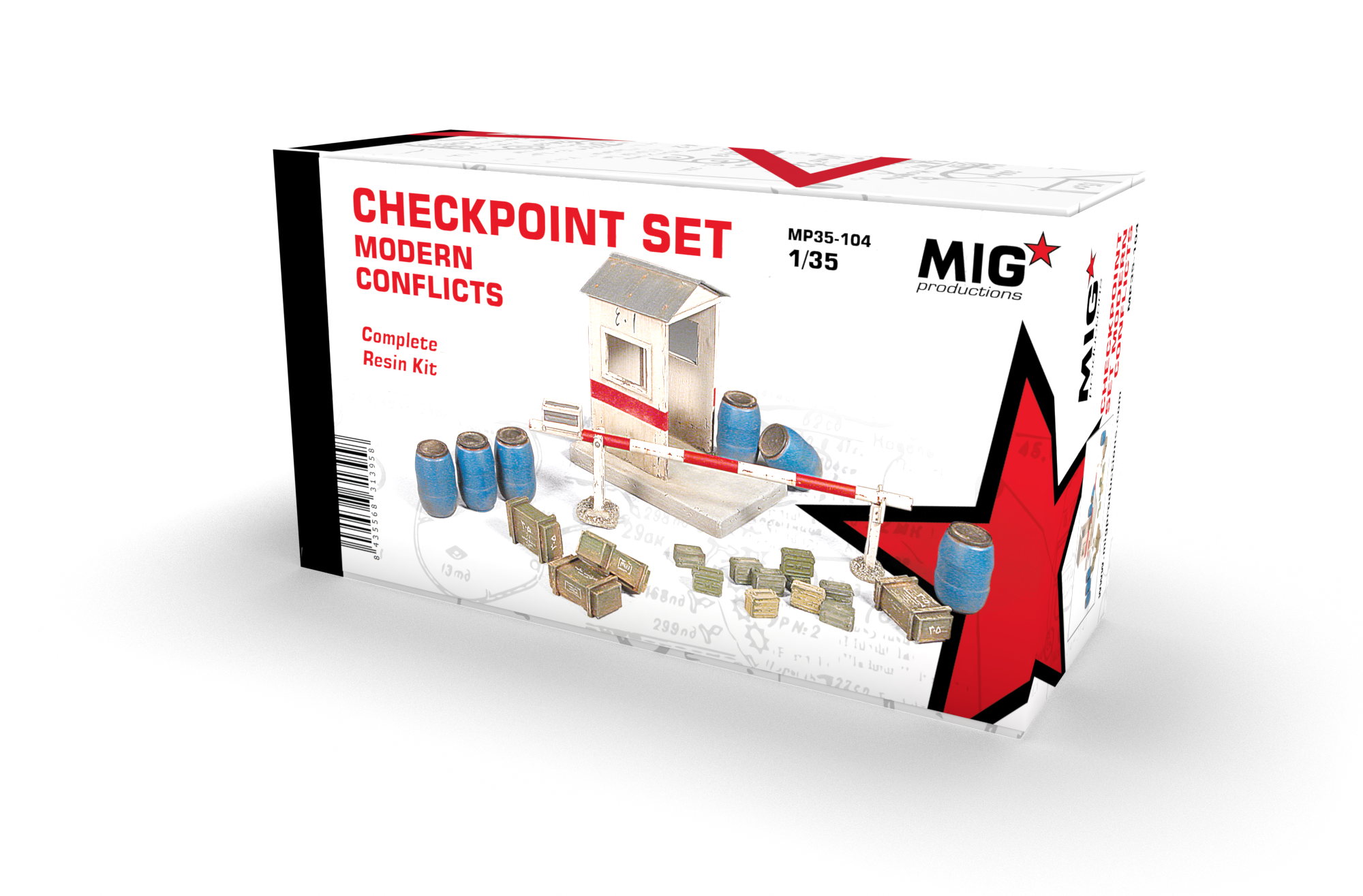 MIG 1/35 Checkpoint Set - Modern Conflicts | 8435568313958