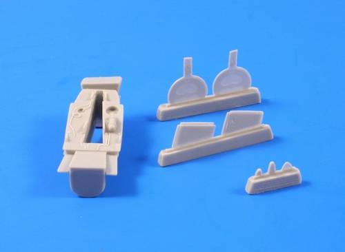 CMK 1/48 P-39D,F,K,M,N,Q Airacobra-Front+Main Wheels for HAS | 8595593118680