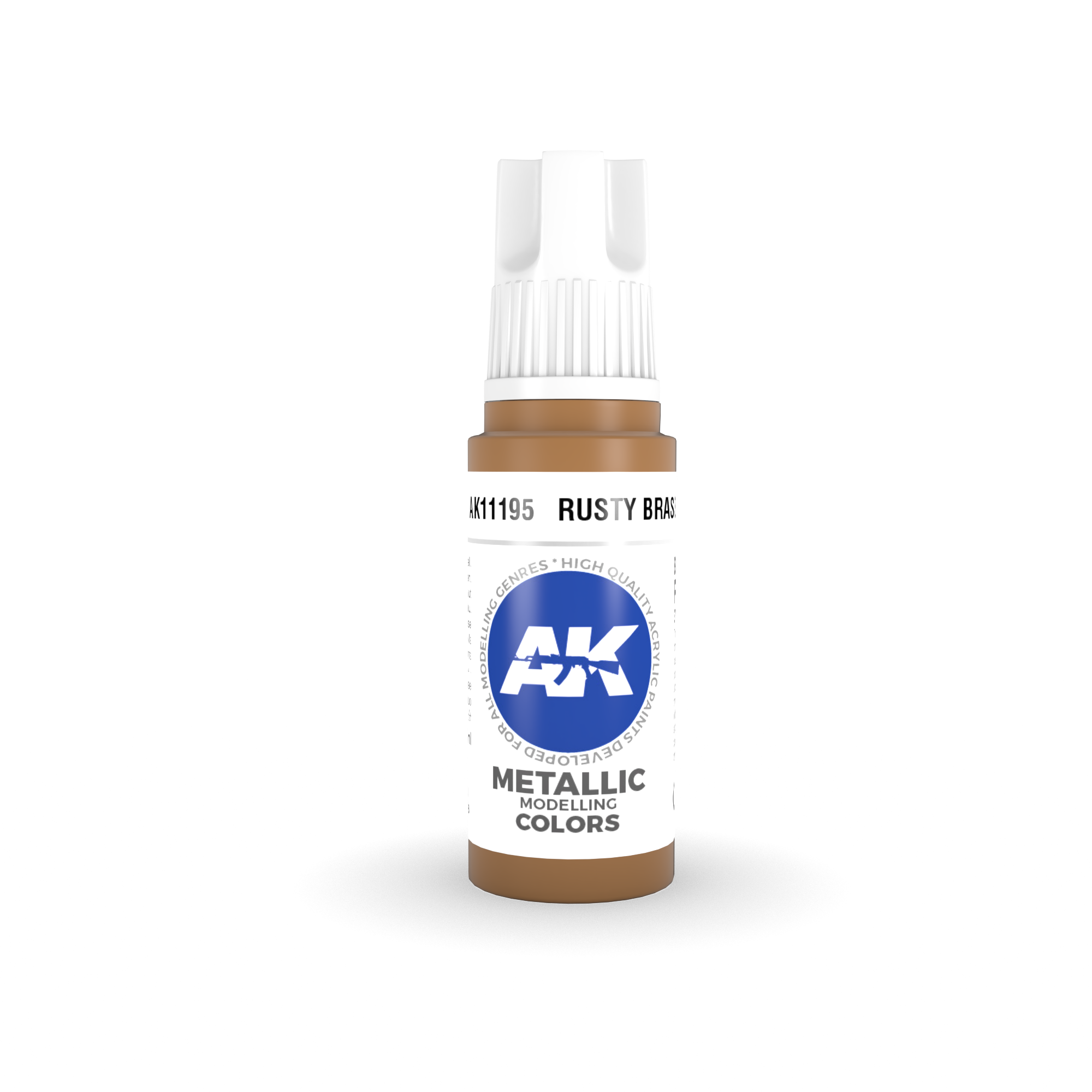 AK Interactive 3G Acrylic Rusty Brass 17ml | 8435568304284