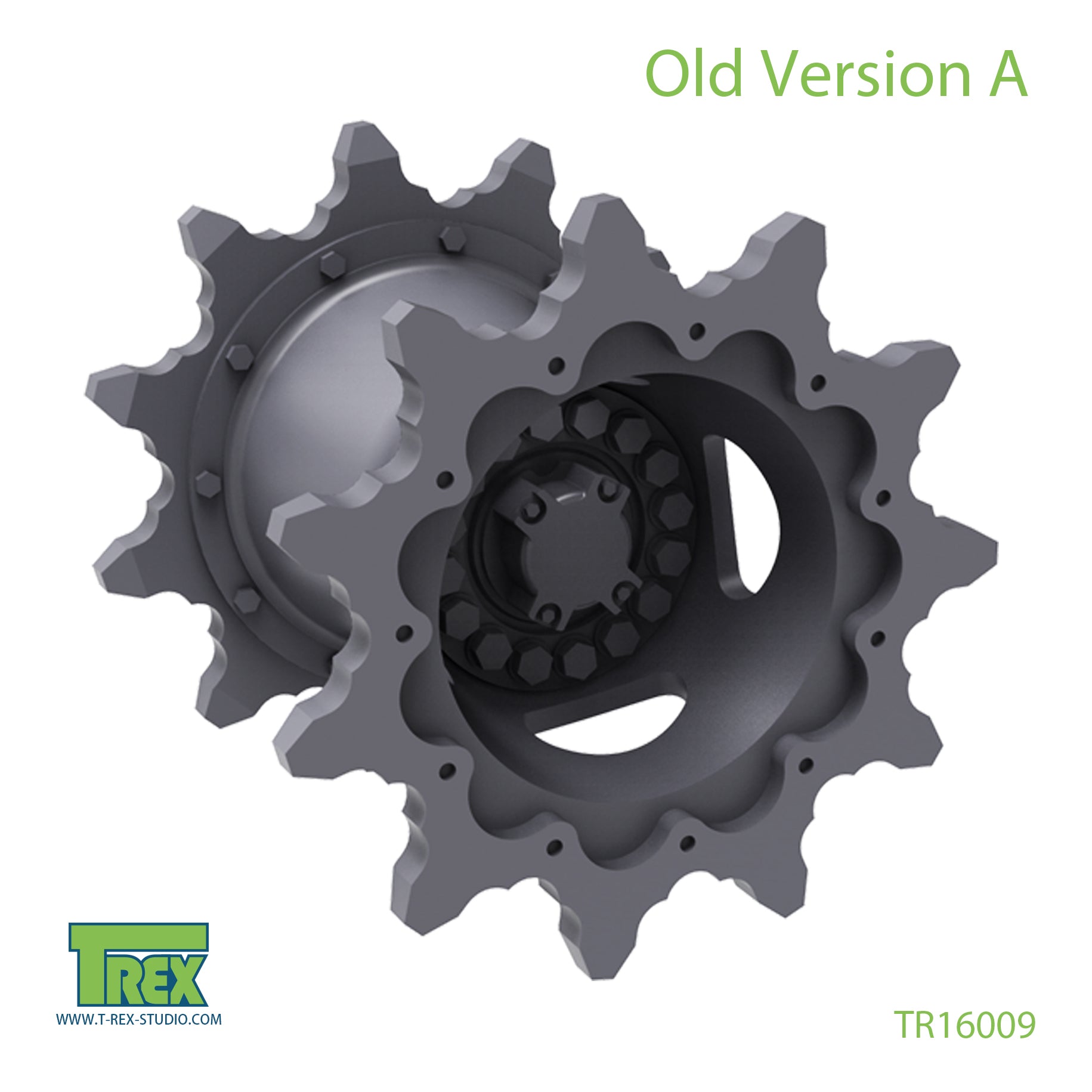 T-Rex Studio 1/16 M1 Abrams Drive Sprocket Set (Old Version A) | 6973984750121