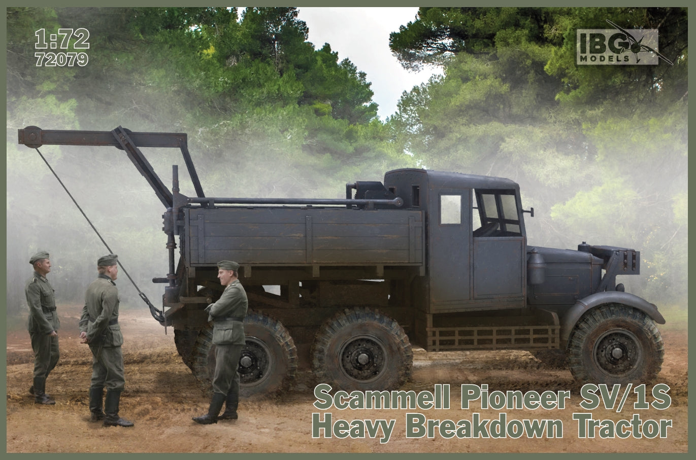 IBG Models 1/72 Scammell Pioneer SV/1S Heavy Breakdown Tractor | 5907747901735