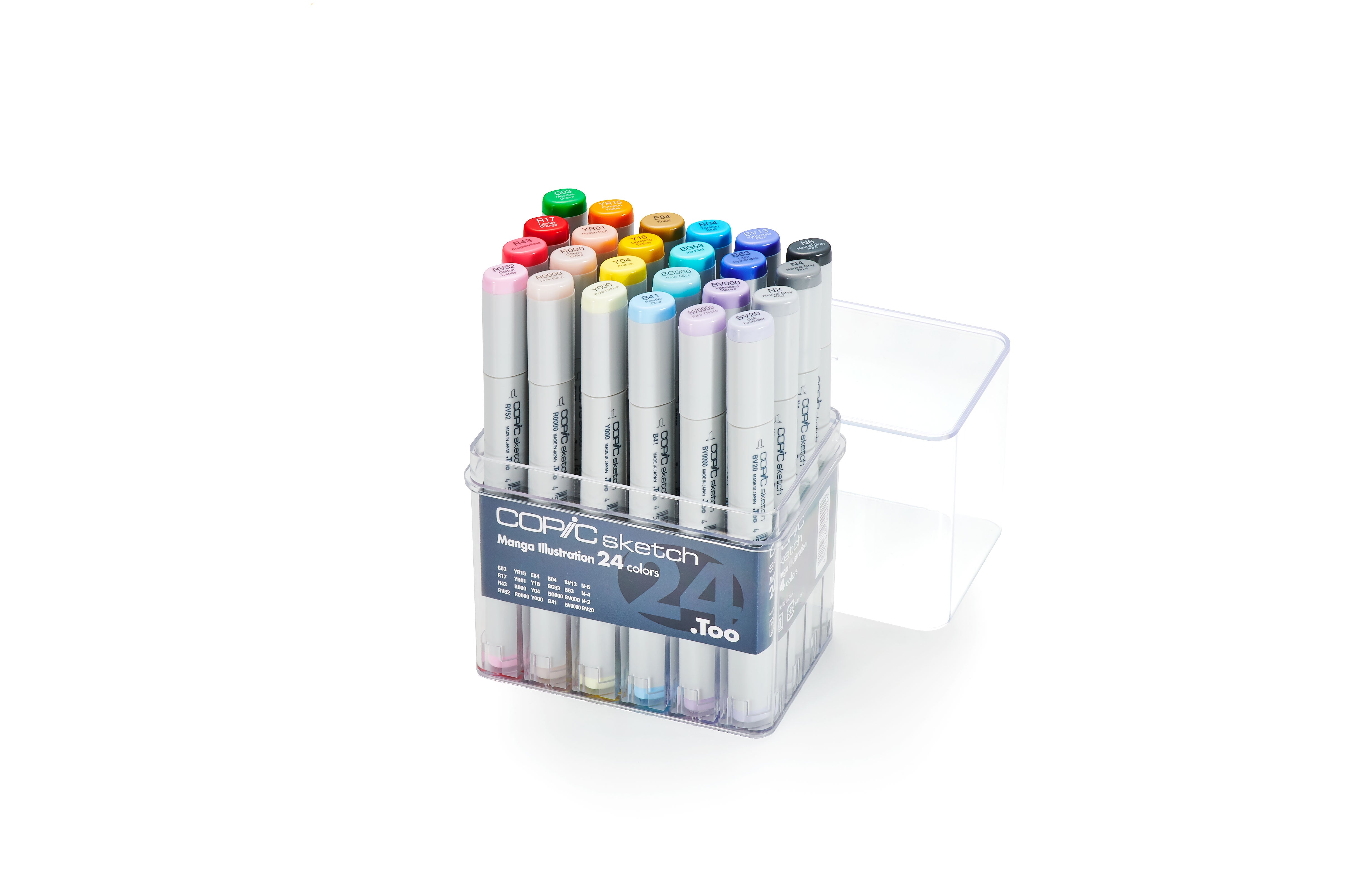 Copic Sketch Marker 24Pc Manga Illustration Set | 4511338054024