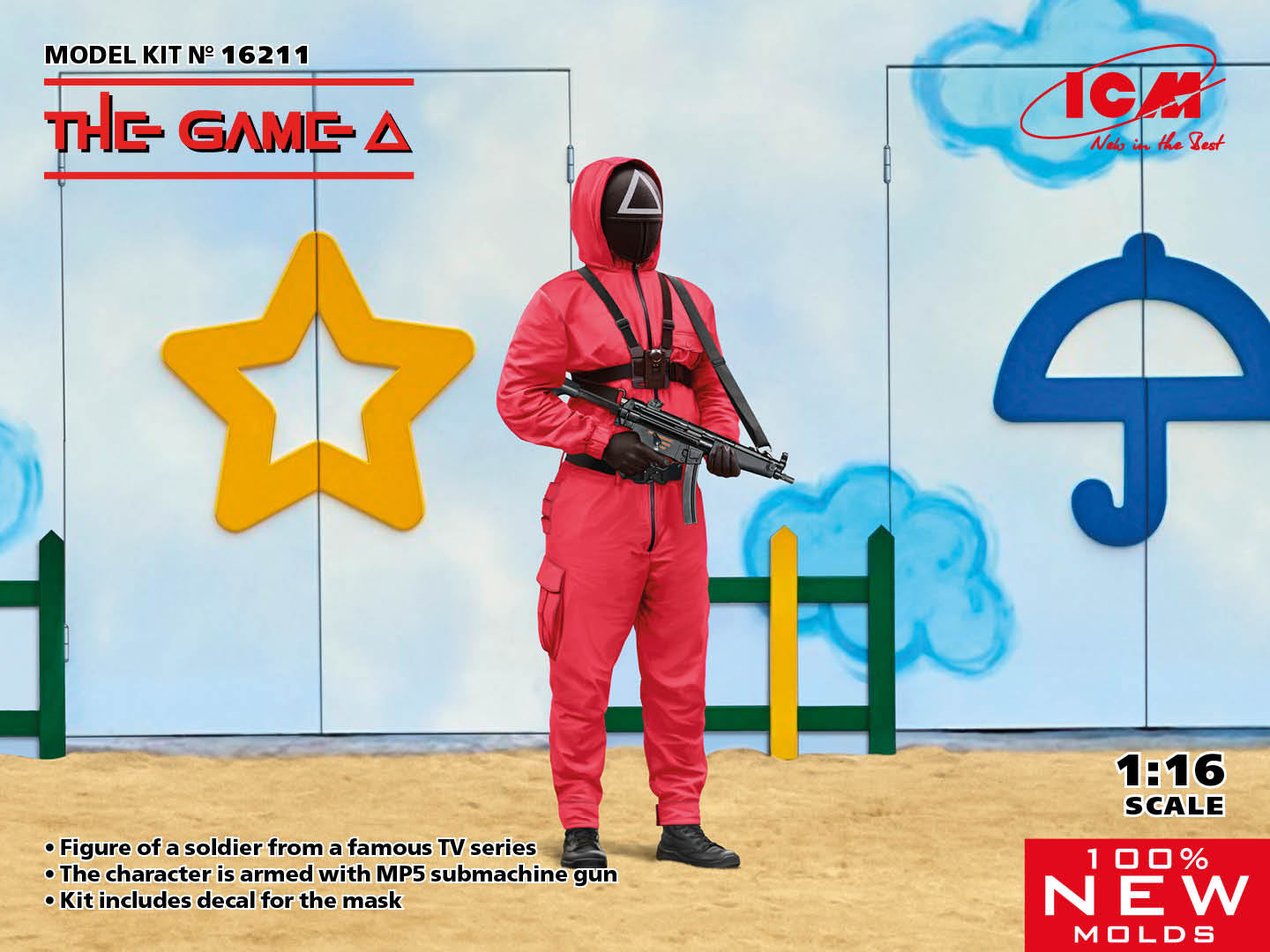 ICM 1/16 The Game △ (100% new molds) | 4823044409006