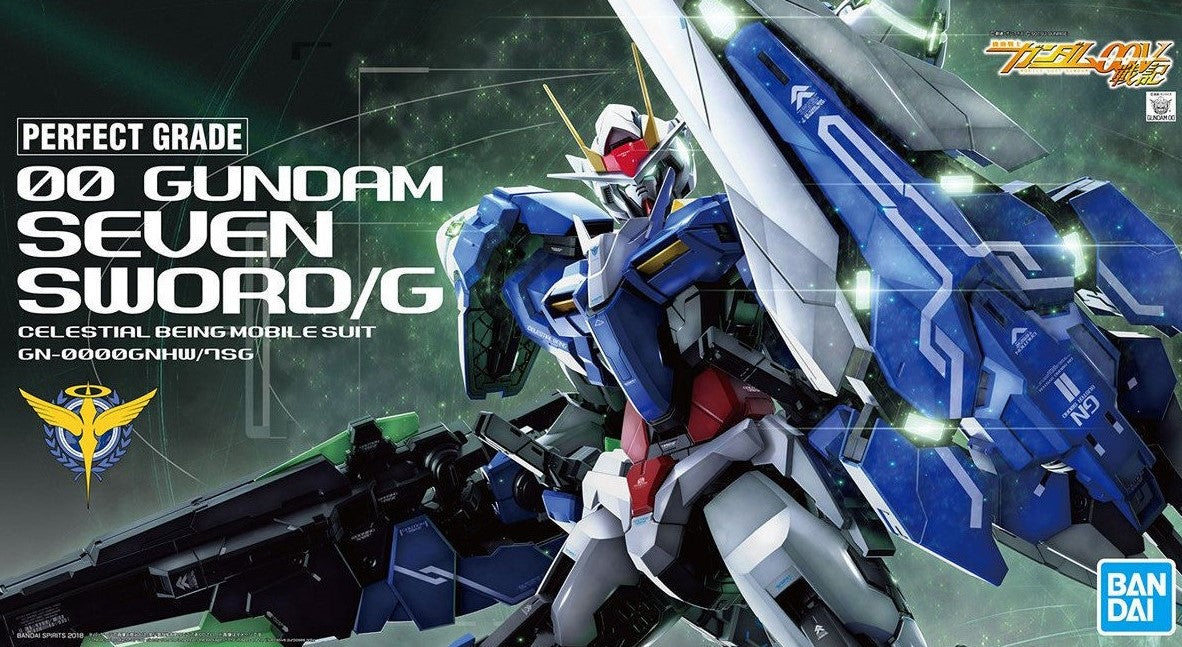 Bandai 00 Gundam Seven Sword/G 'Gundam 00', Bandai PG 1/60