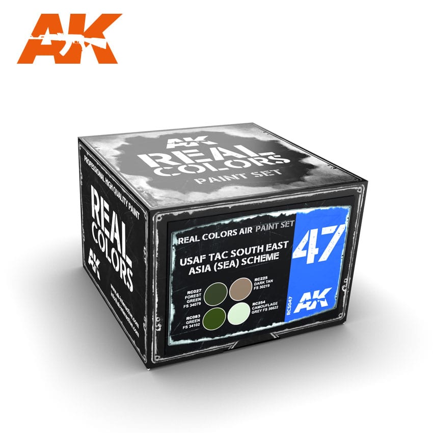 AK Interactive Real Colors USAF TAC South East Asia (SEA) Scheme | 8436564930132