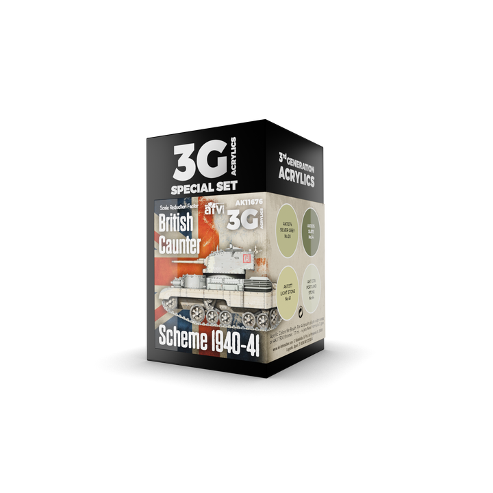 AK Interactive 3G British Caunter Scheme 1940-1941 | 8435568311725