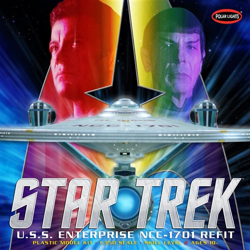 Polar Lights 1/350 Star Trek USS Enterprise Refit | 849398013465