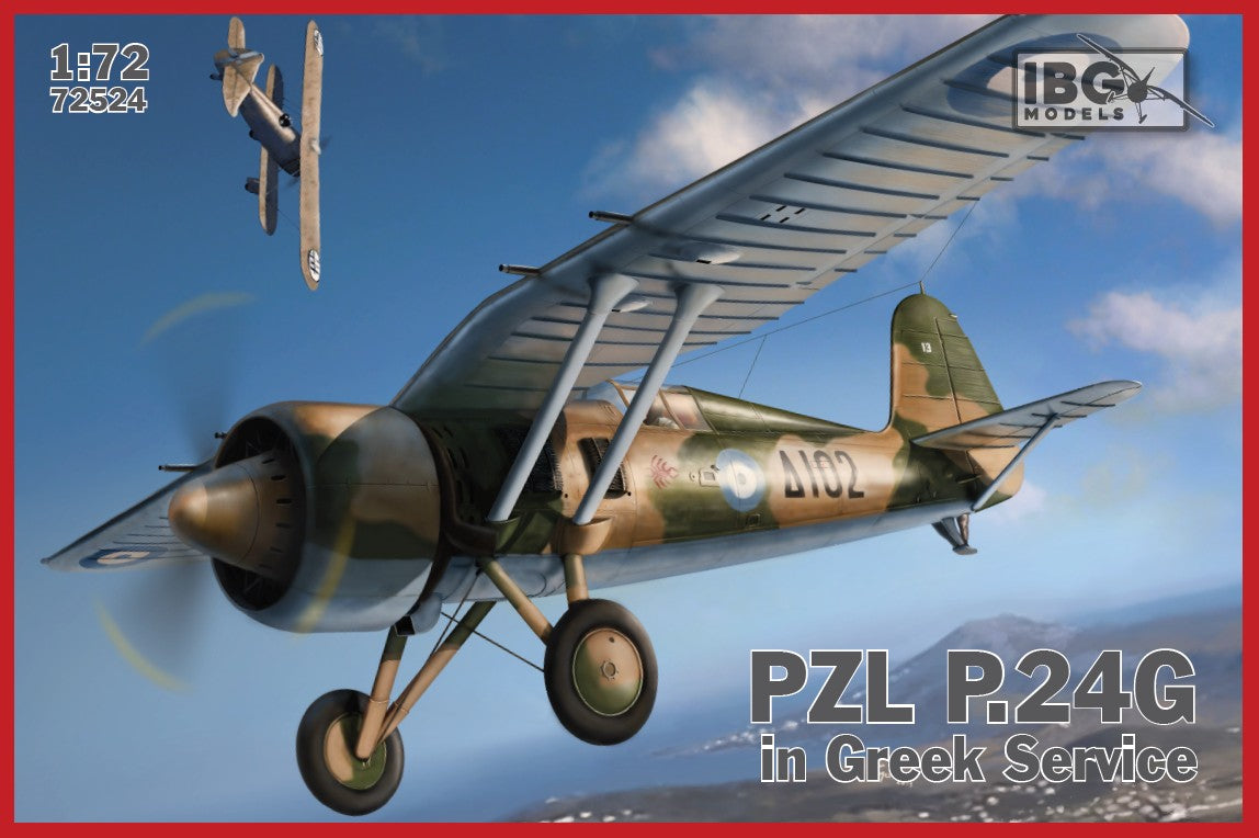 IBG Models 1/72 PZL P.24g Fighter in Greek Service | 5907747901476
