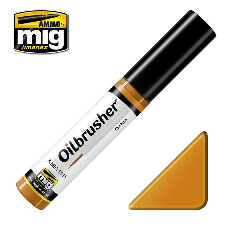 Ammo Mig Oilbrusher - Ochre | 8432074035152