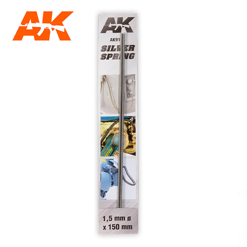AK Interactive Silver Spring 1.5mm | 8435568326354
