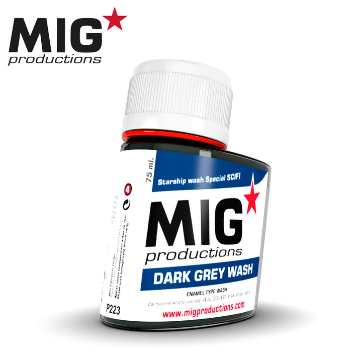 MIG Dark Grey Wash 75ml | 8436564926753