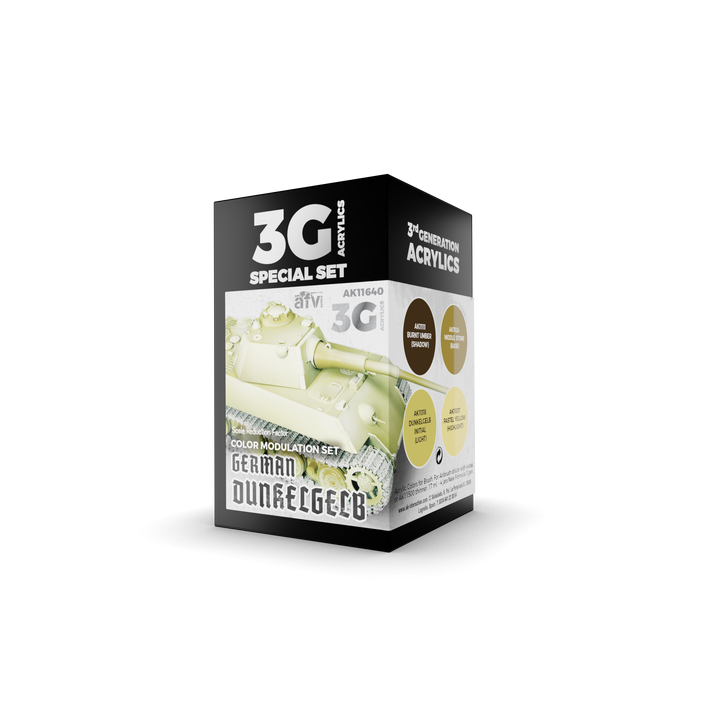 AK Interactive 3G Modulation German Dunkelgelb | 8435568310629