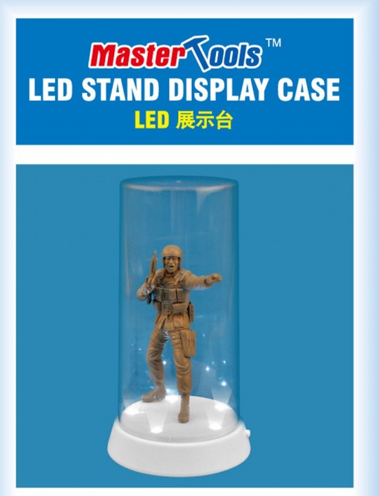 Master Tools Display Case - LED STAND (84X185mm) Flat Top | 9580208098647