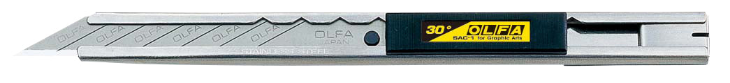 OLFA Stainless Steel Precision Graphics Knife (SAC-1) | 091511100273