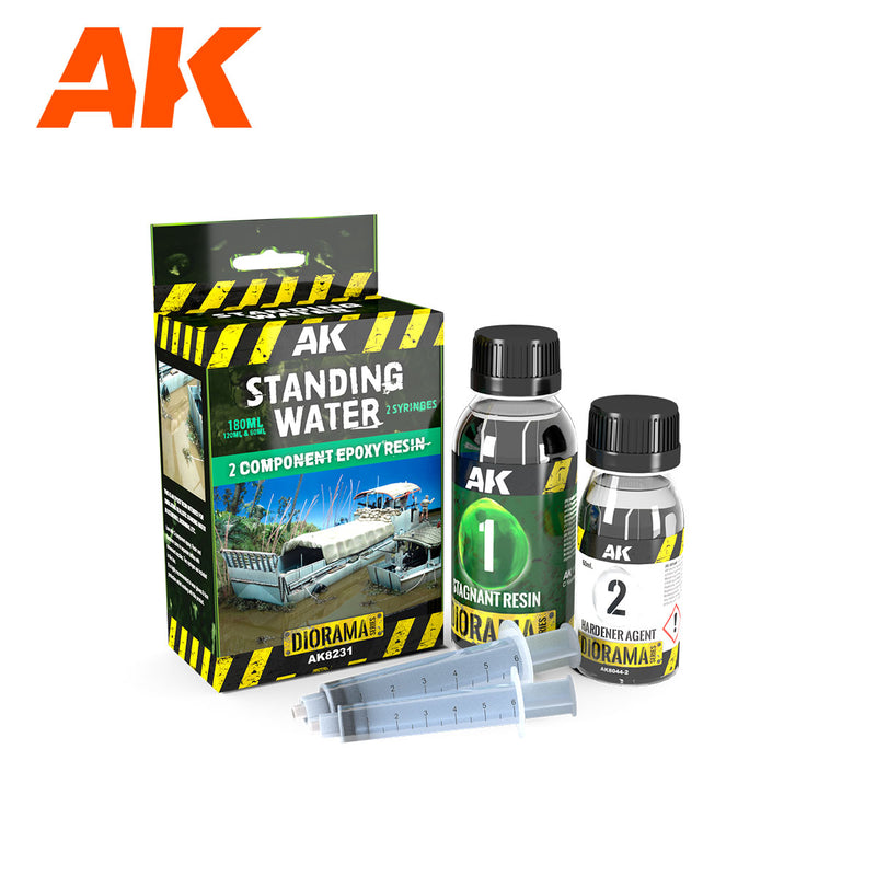 AK Interactive Resin Stagnant Water Components Epoxy Resin 180ml