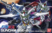 Bandai SD BB #371 Gundam Age-2 (Normal Double Bullet) 'SDW Heroes' | 4543112757098