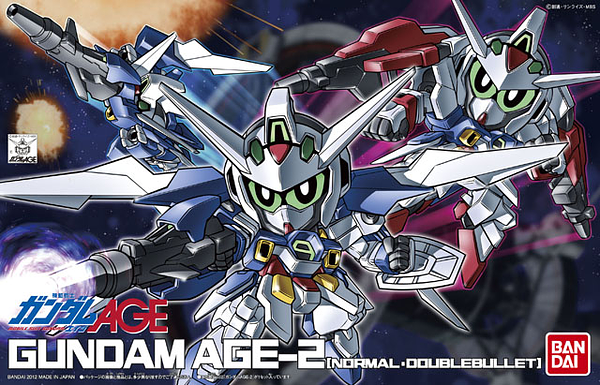 Mobile Suit Gundam Age - AGE-2 Gundam AGE-2 Normal - SD Gundam BB Senshi (#371)(Bandai)