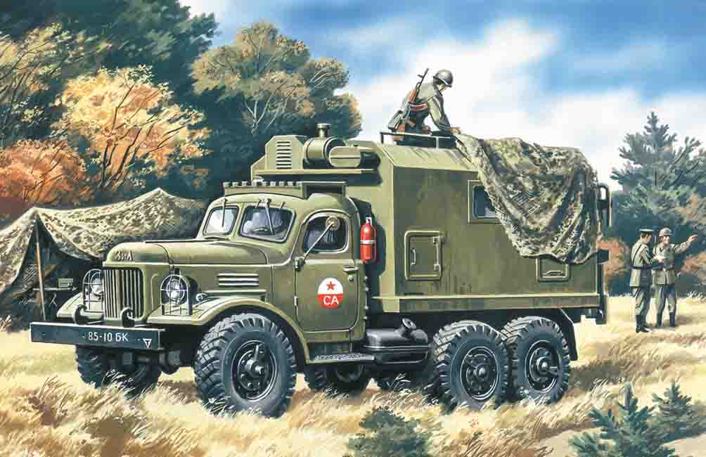 ICM 1/72 ZiL-157, Command Vehicle | 4823044400195