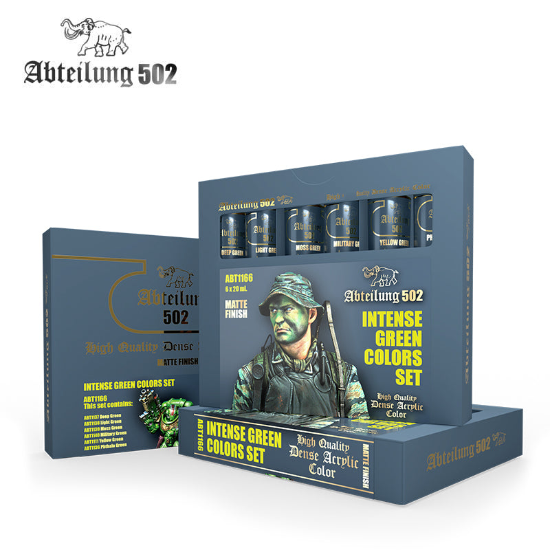 Abteilung502 Intense Greens Colors Set | 8435568309265