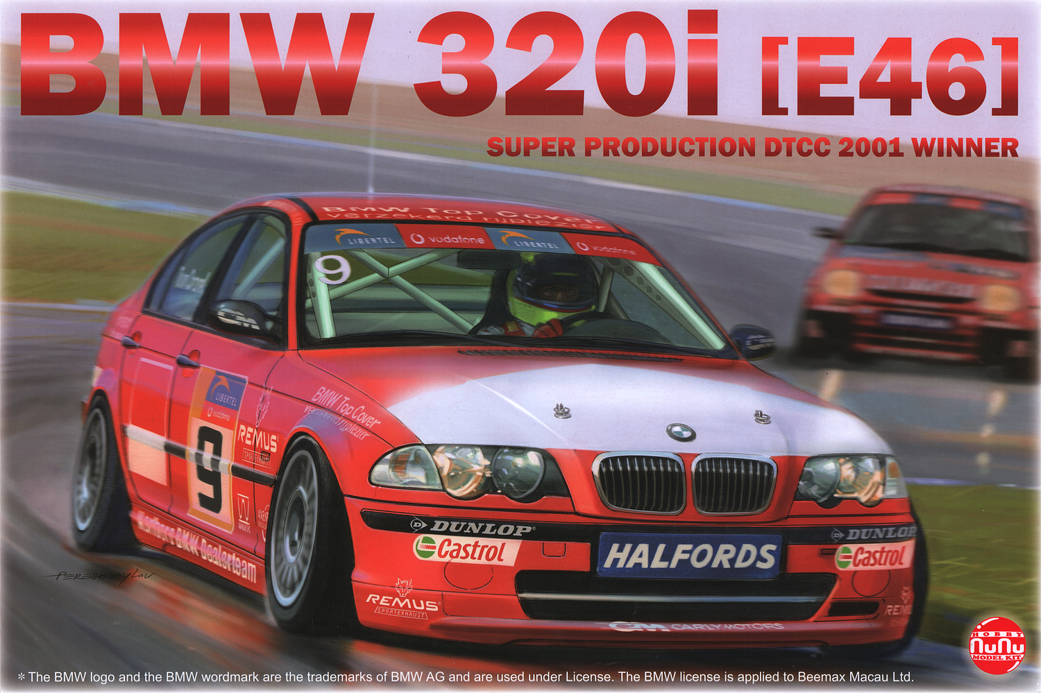 Platz 1/24 BMW 320i E46 Super Production DTCC 2001 Winner | 4545782059328