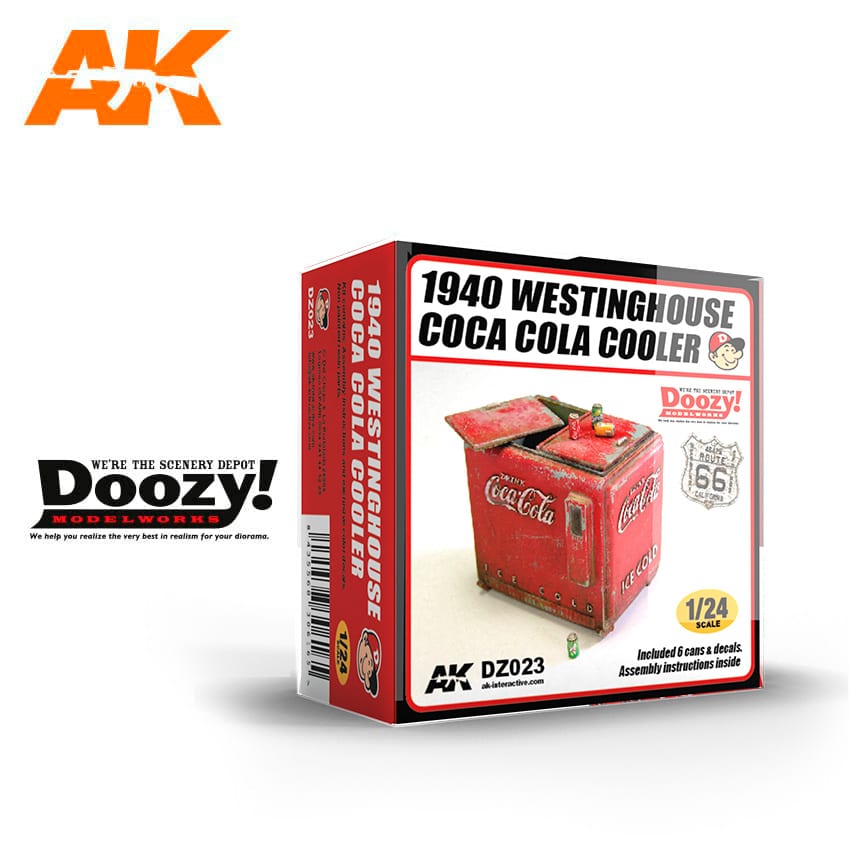Doozy 1/24 1940 Westinghouse Coca-Cola Cooler | 8435568306165