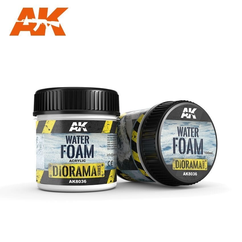 AK Interactive Water Foam - 100ml (Acrylic) | 8436564921185