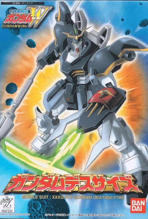 Mobile Suit Gundam Wing - XXXG-01D Gundam Deathscythe - 1/144 Gundam Wing Model Series (WF-03) - With Figure - 1/144(Bandai)