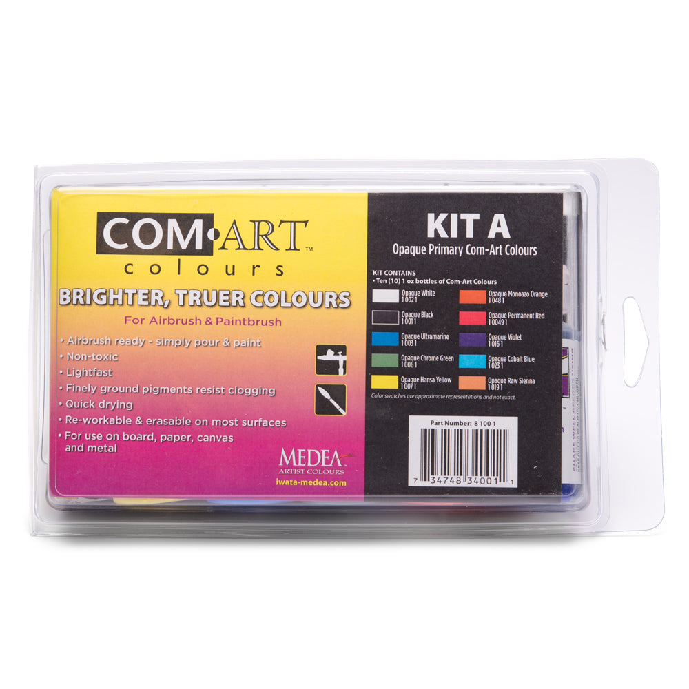 IWATA Com Art Colours Opaque Primary Kit A | 734748340011