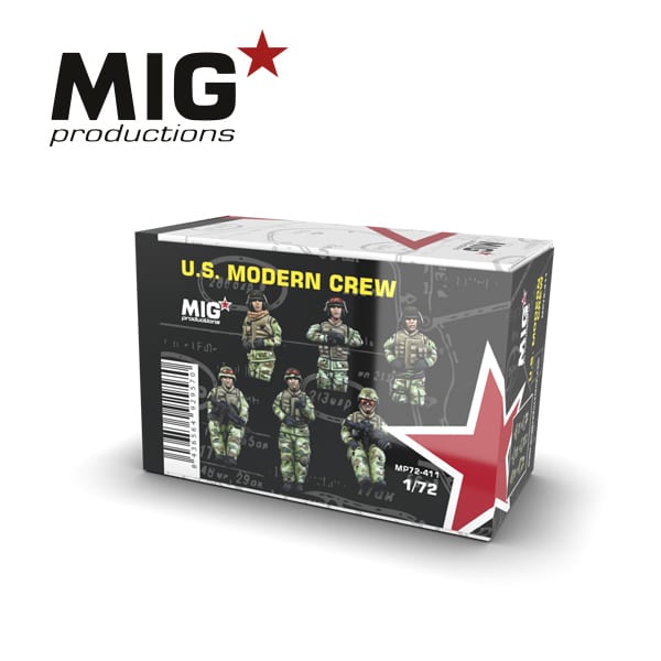MIG 1/72 US Modern Vehicle Crew | 8436564929570