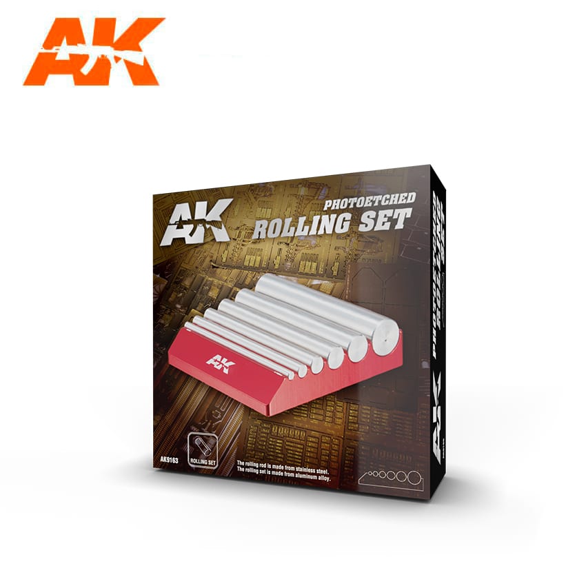 AK Interactive Photo Etched Parts Rolling Set [Sale ends when item is out of stock] | 8435568307988
