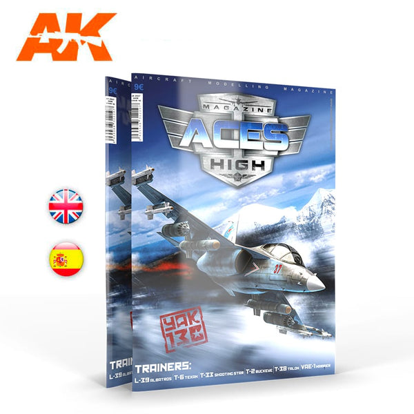 AK Interactive Aces High 18: Entrenadores - Spanish