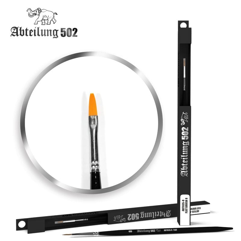 Abteilung502 Flat Brush 8 | 8436535579780