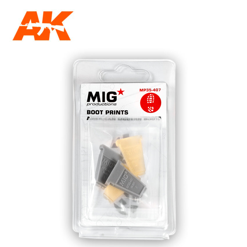 MIG 1/35 Boot Prints American Modern Boots | 8435568304956