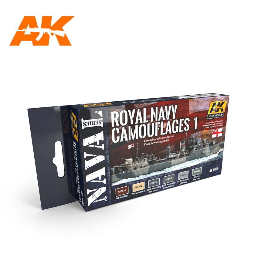 AK Interactive Royal Navy Camouflages 1 | 8436564926975