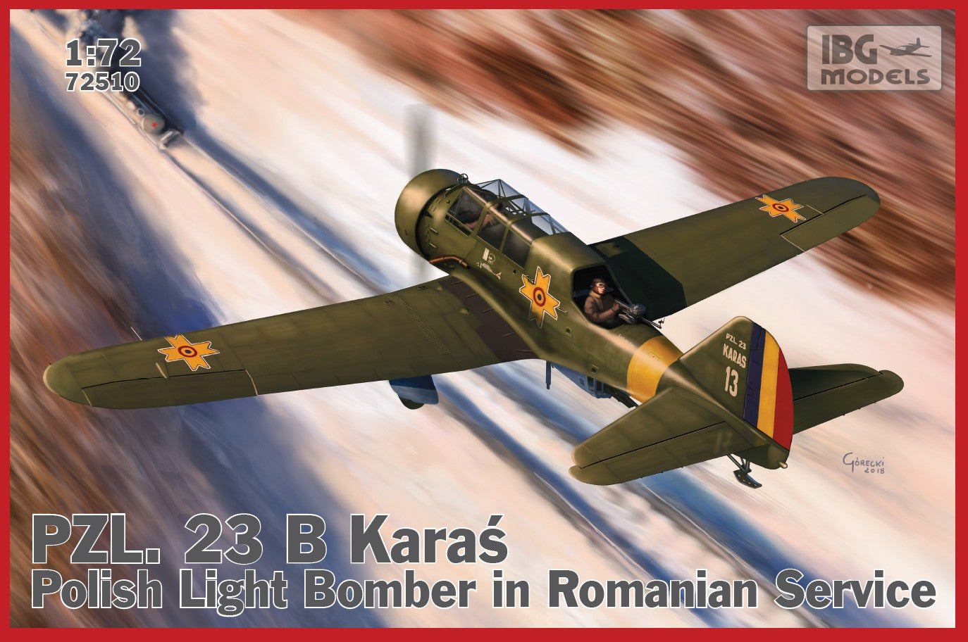 IBG Models 1/72 PZL. 23B Karas Romanian service | 5907747901278