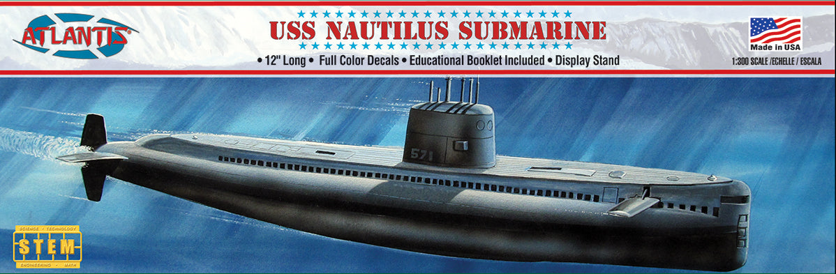 Atlantis 1/300 SSN 571 Nautilus Submarine | 850002740448