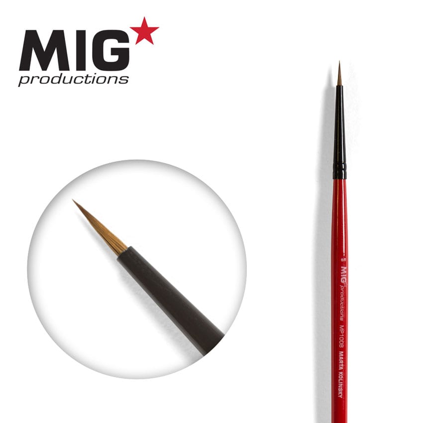 MIG Brush Round 6/0 (Marta Kolinsky) | 8436564928337