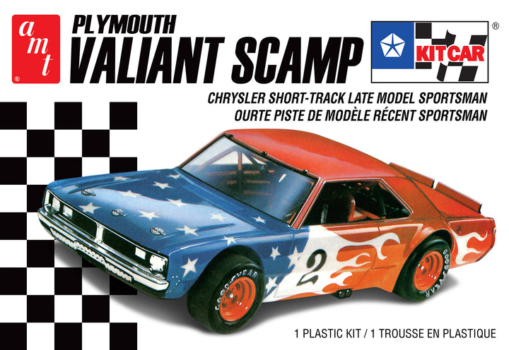 AMT 1/25 Plymouth Valiant Scamp Kit Car 2T | 849398039465