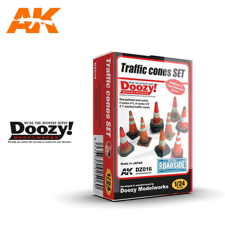 Doozy 1/24 Traffic Cones Set | 8436564925060